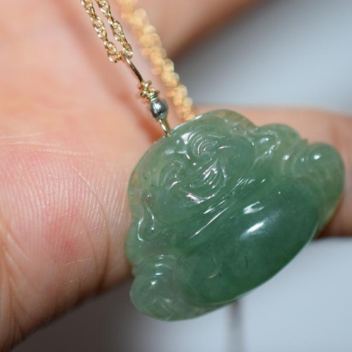特売186-11 天然翡翠 ペンダント ネックレス メンズ 硬玉ジェダイト