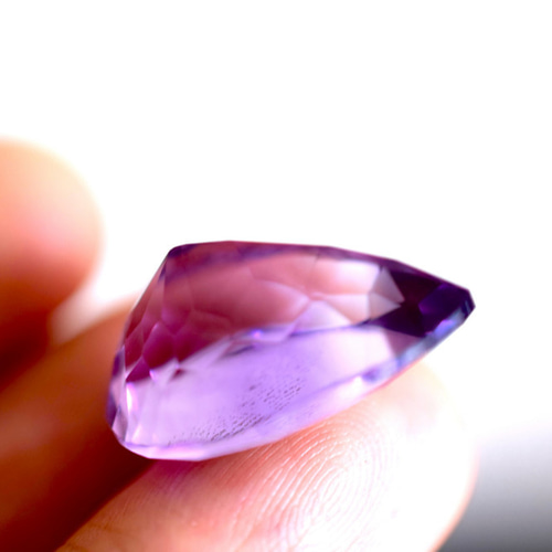 163 特売 上品 大玉 天然 アメジスト 雫 アメシスト 紫水晶 2月