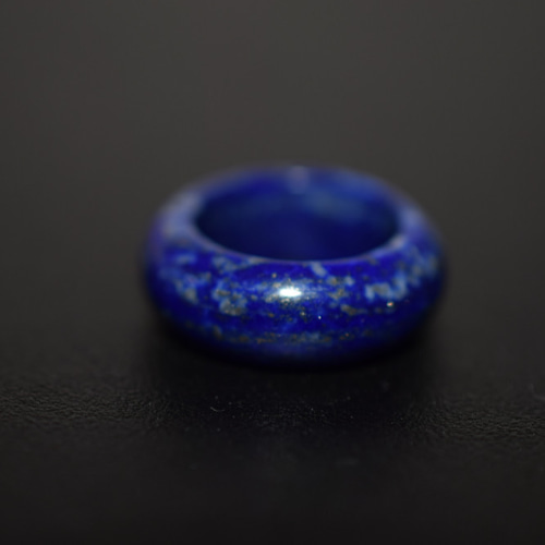 156-13 美品 8.0号 天然 ラピスラズリ 青金石 メンズ レディース