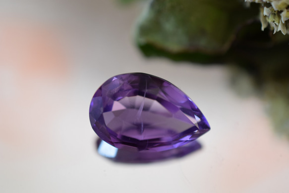 濃紫ウルグアイアメジストフラワーカルサイト共生紫水晶アメジスト