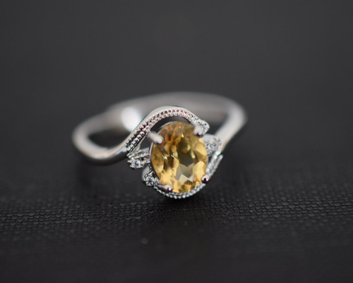 【期間限定出品】18K シトリン　リング　14号 imgrc0137921239.jpg