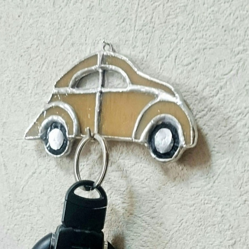フォルクスワーゲンビートルのキーホルダー(鍵掛) その他インテリア