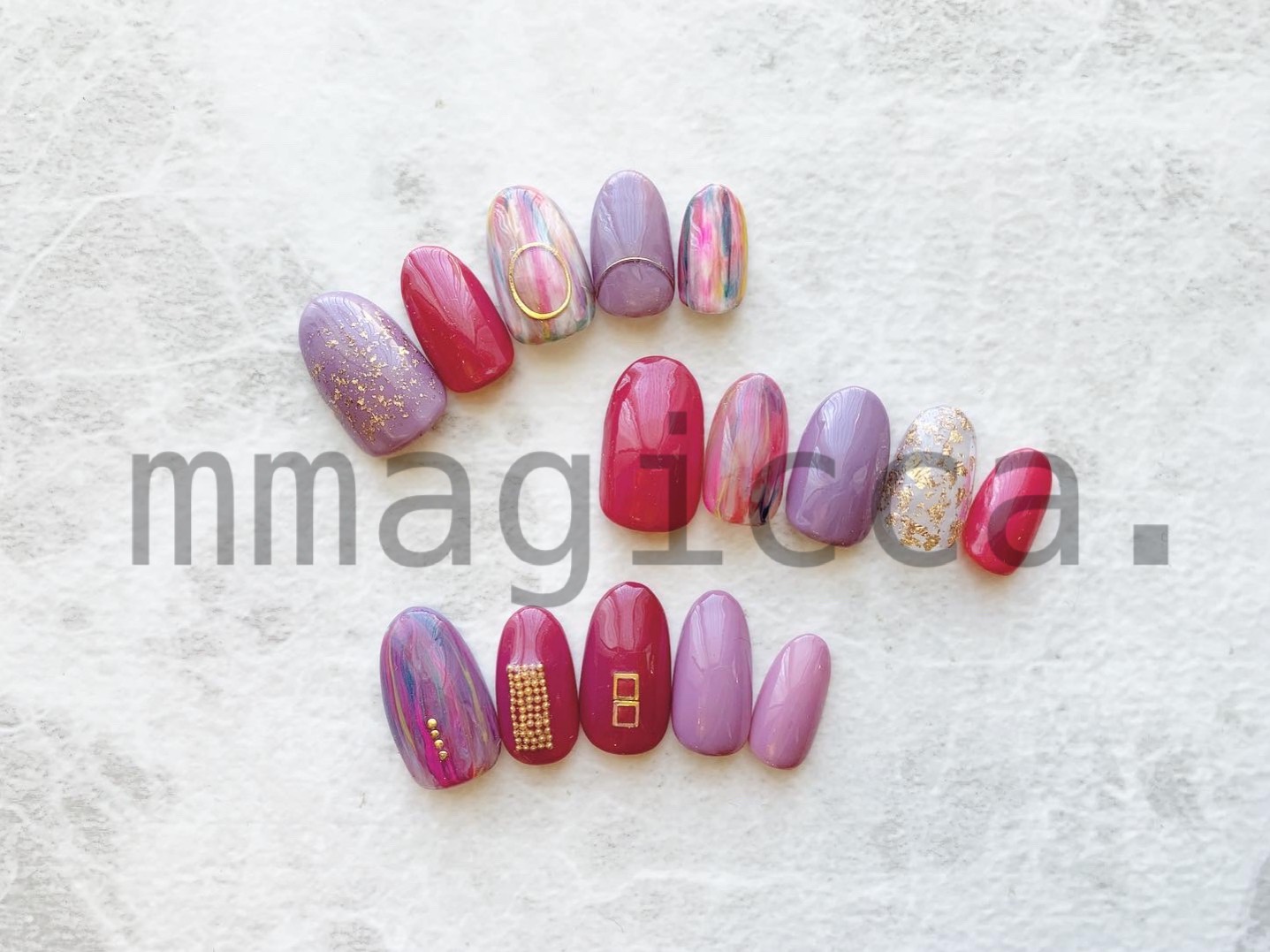 (1) パズルチップ/遊べるネイルチップ/アレンジチップ/春/初夏/夏/秋/冬/ネイルアクセサリー 4,620円