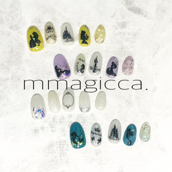(3) mmagicca. パズルチップ/遊べるアレンジネイルチップ 1枚目の画像
