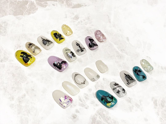 (3) mmagicca. パズルチップ/遊べるアレンジネイルチップ 2枚目の画像