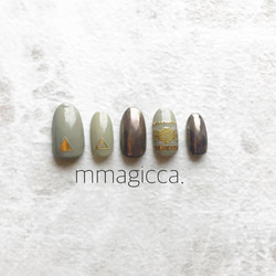 (29) ネイルチップ/大人/ネイルアクセサリー/春/初夏/夏 1枚目の画像