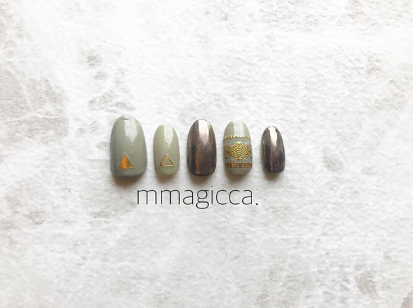 (29) ネイルチップ/大人/ネイルアクセサリー/春/初夏/夏 1枚目の画像