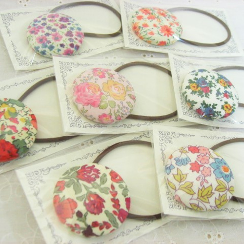 リバティ ハンドメイド シュシュとヘアゴム 58 24-58◇送料込み