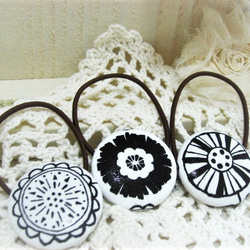 人気カラー【おひとつお選び下さい】ミナ ペルホネン ヘアゴム ＊mina