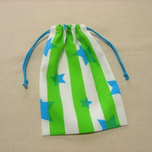 オーダー品】 巾着袋 給食袋 コップ袋 星 スター ストライプ 【公式通販】