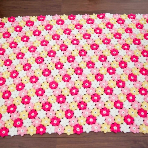 かぎ針編み お花 モチーフ編み ❁ 花爛漫 サンシャイン ❁手作り