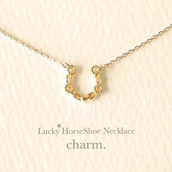 〈再々…販〉Lucky HorseShoe necklace〜幸運の馬蹄 ホースシューのネックレス〜 1枚目の画像