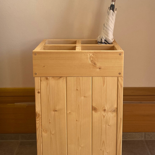 木製傘立て、 その他インテリア雑貨 バター 通販 12887820｜Creema