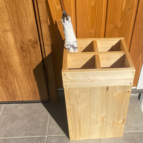 木製傘立て、 その他インテリア雑貨 バター 通販 12887820｜Creema