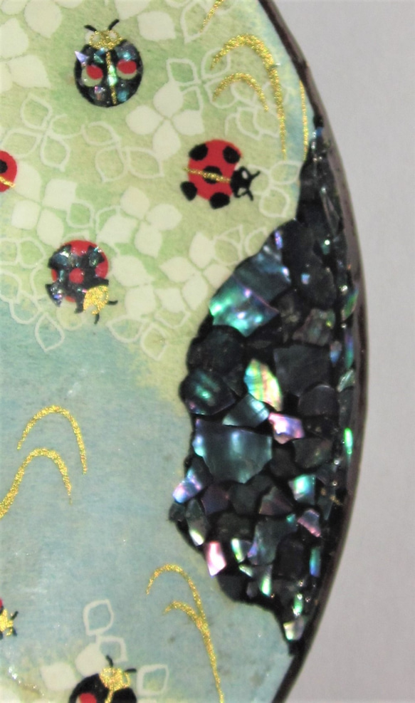 螺鈿（らでん）工芸　青貝粉（薄貝の破片）４グラム　 3枚目の画像