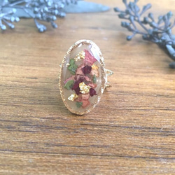 **cabochon ring**      【rose】 5枚目の画像