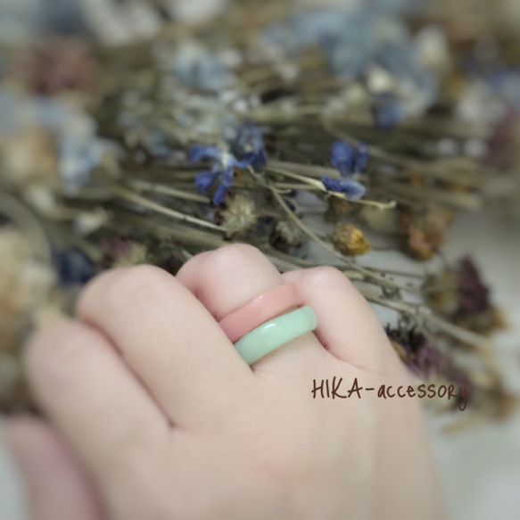 **natural ring**      【Jade】 5枚目の画像