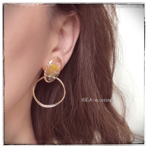 *mimosa×hoop pierce* 2枚目の画像