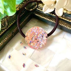 ☆人気 三つセット☆レジンで固めたシェルのヘアゴム SALE 福袋