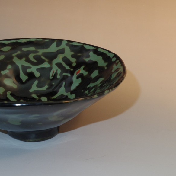 乾漆茶碗高麗茶碗写し　脱乾漆技法 (生漆で麻・和紙・地の粉の繰り返しで厚みを出して石膏型から抜き出し漆塗)                                     W1931922383(14900円)