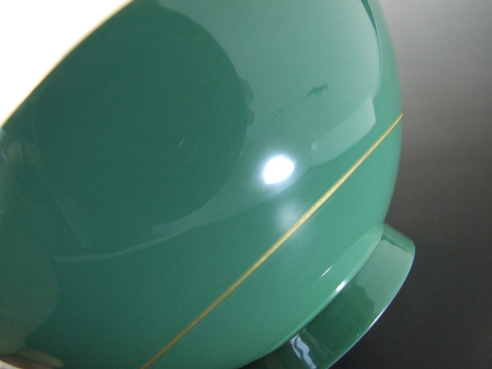 山中漆器天然漆塗飯椀金銭入り青漆塗りオリジナル夏求めてみたくなる自分へのご褒美に本物の漆塗りの品物は、いかがですか！