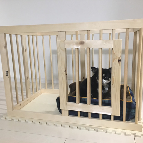 手作り　犬　サークル　木製 犬のサークルをDIY「制作費用は7千円」 | ノークラウド