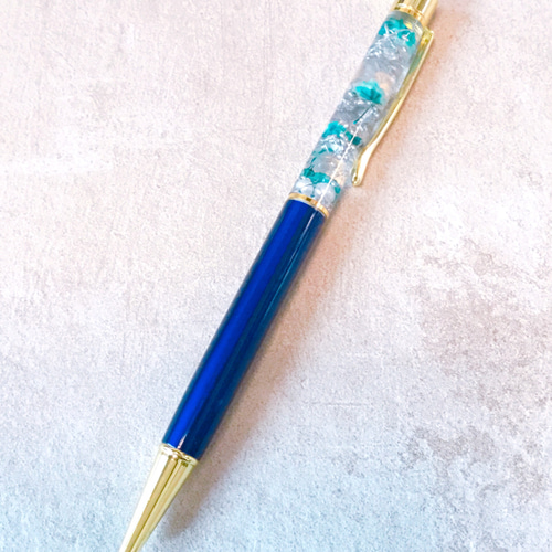 Creema限定] ＊かすみ草ハーバリウムボールペン＊ 今だけ替え芯