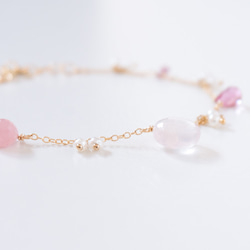 [SAKURA]14kgf/Colorful stone Bracelet *09 第6張的照片