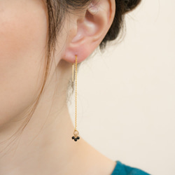 14kgf/小珍珠美式耳環 第3張的照片