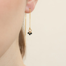14kgf/小珍珠美式耳環 第2張的照片