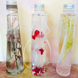 オーダーメイド】鳥さんの羽入りハーバリウム M(150ml) 1本