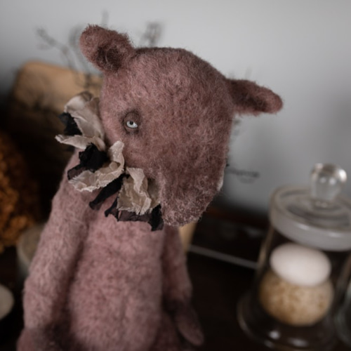 nicomeem】バク テディベア 人形 ぬいぐるみ nicomeem 通販 12424683