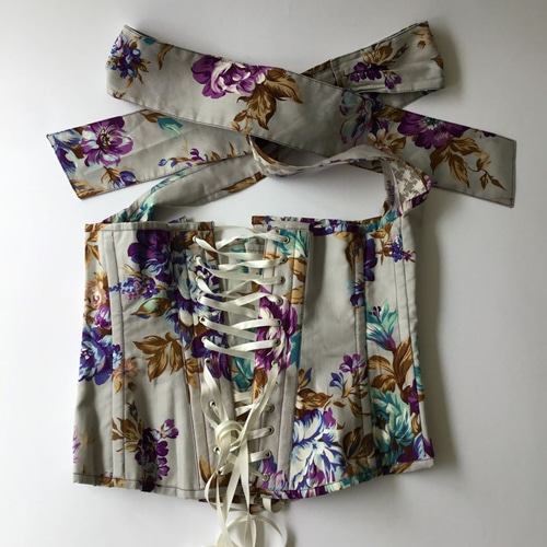 新色新柄 2021 コルセット 花柄クラシカル その他ファッション gavotte