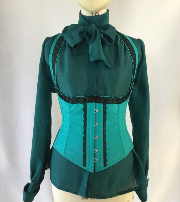 コルセット05 黒レース その他ファッション gavotte 通販｜Creema  