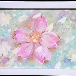 桜の木 パステル画 桜の花の描き方】パステル鉛筆とソフトパステルで桜の枝を描く