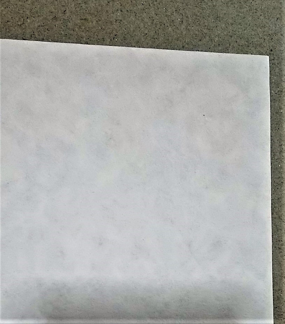 一筆箋　3種の雪のパステルアート　15枚セット 4枚目の画像