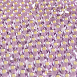 10g10/01.5mm-2mm 深紫色銀寶仕奧莎捷克籽珠捷克玻璃珠 第5張的照片