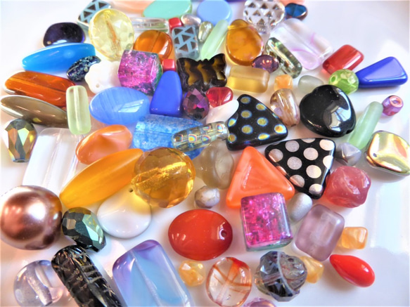 おすすめチェコビーズmix　Czech Glass Beads ２０ｇ 3枚目の画像