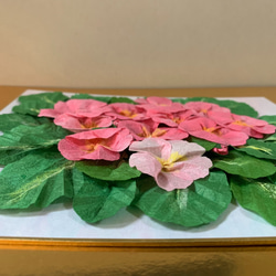 和紙の折紙フラワー(プリムラジュニア) 4枚目の画像
