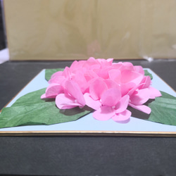 和紙の折り紙フラワー(紫陽花) 2枚目の画像