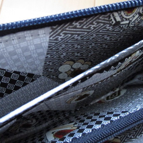 剣道着の長財布(ファスナータイプ) 剣道着の長財布(ファスナータイプ