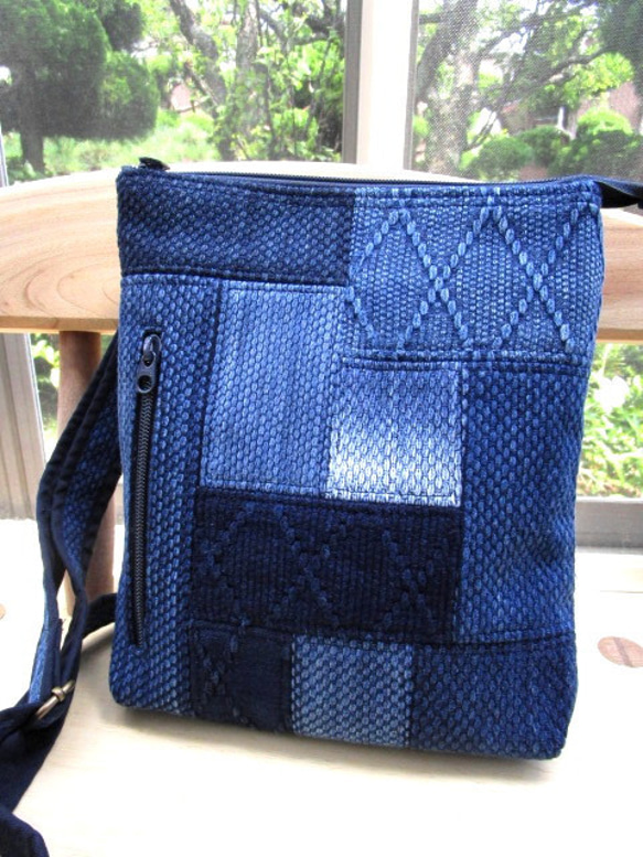 剣道着 ショルダーバッグ ハンドメイド 古布 1点物 リメイク