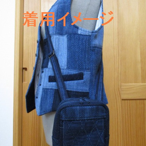 剣道着 ショルダーバッグ ハンドメイド 古布 1点物 リメイク