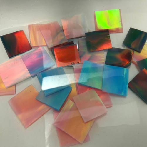 ハイブリッドオパール(人工オパール)オーロラアウトレット3色お