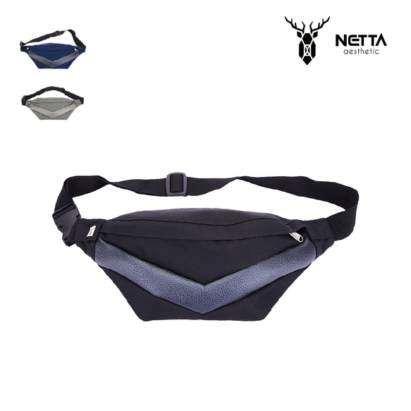 NETTA城市休旅系列胸包 /  防潑水休閒背包 / 3色 / 後背包 / 多功能斜背包 / 斜背腰包 第6張的照片