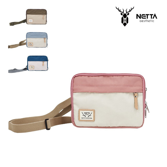 NETTA城市野餐系列斜背包 /  防潑水休閒背包 / 4色 / 斜背包 / 多功能斜背包 第7張的照片