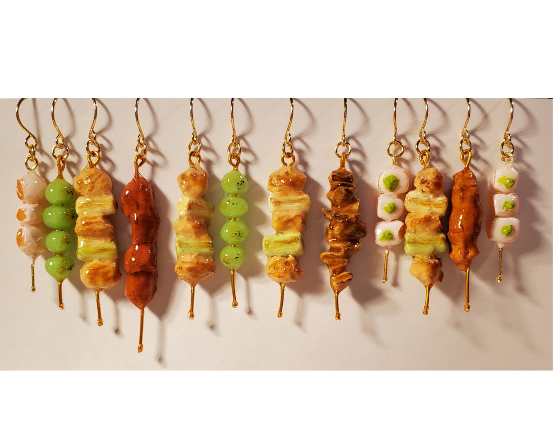 焼き鳥ピアス(イヤリング)アレルギー対応あり ピアス（フック