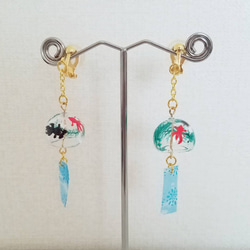 風鈴 ピアス イヤリング アレルギー対応有り ピアス（フック