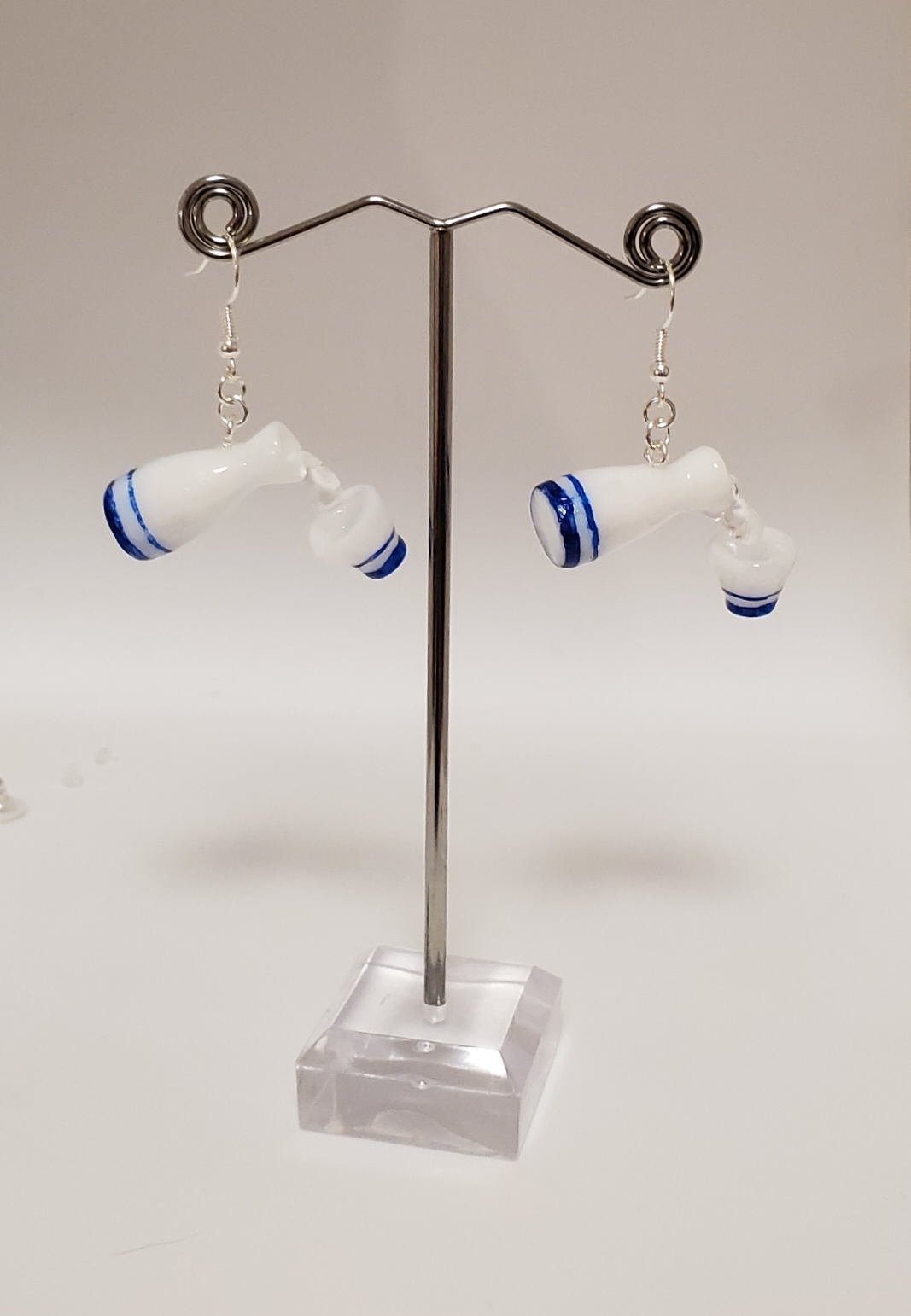 日本酒 お猪口＆徳利のみイヤリング アレルギー対応あり        Ω