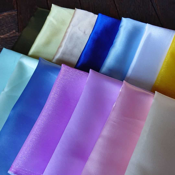 サテン生地はぎれ はぎれ mayakomomo 通販 10412044｜Creema(クリーマ) 